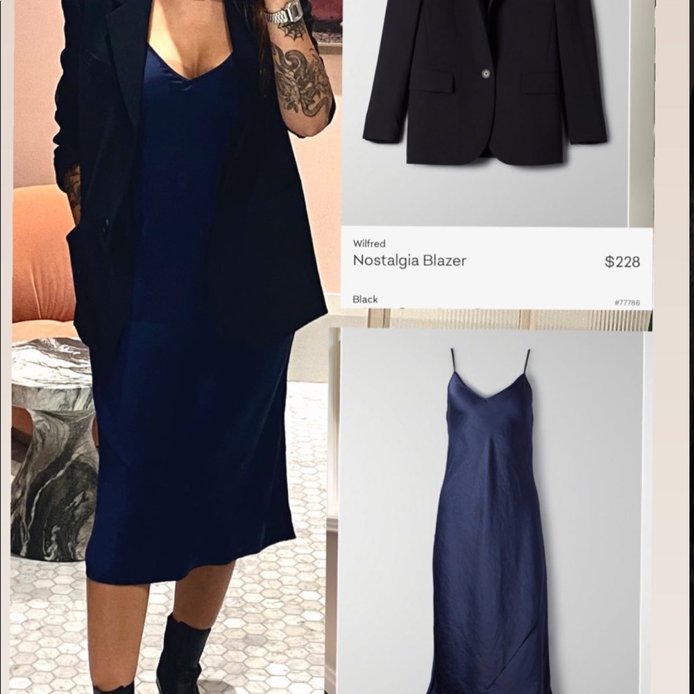 Wilfred Only slip dress